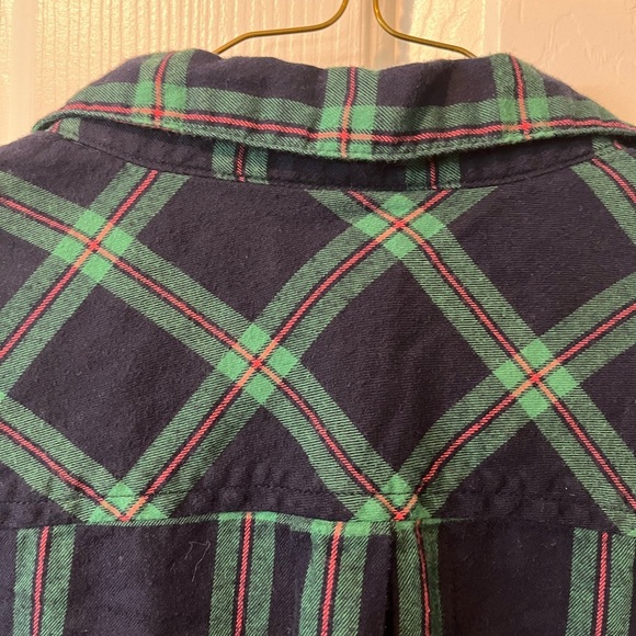 J.Crew XS plaid flannel popover - Picture 10 of 11
